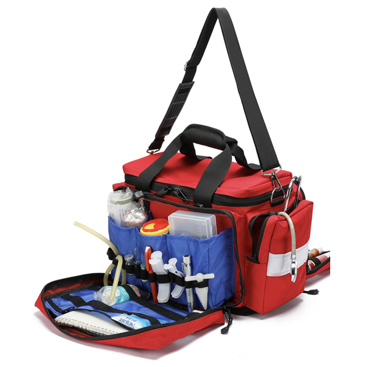 Sac médical de premiers secours de grande capacité, trousse de premiers soins étanche pour Camping en plein air domestique