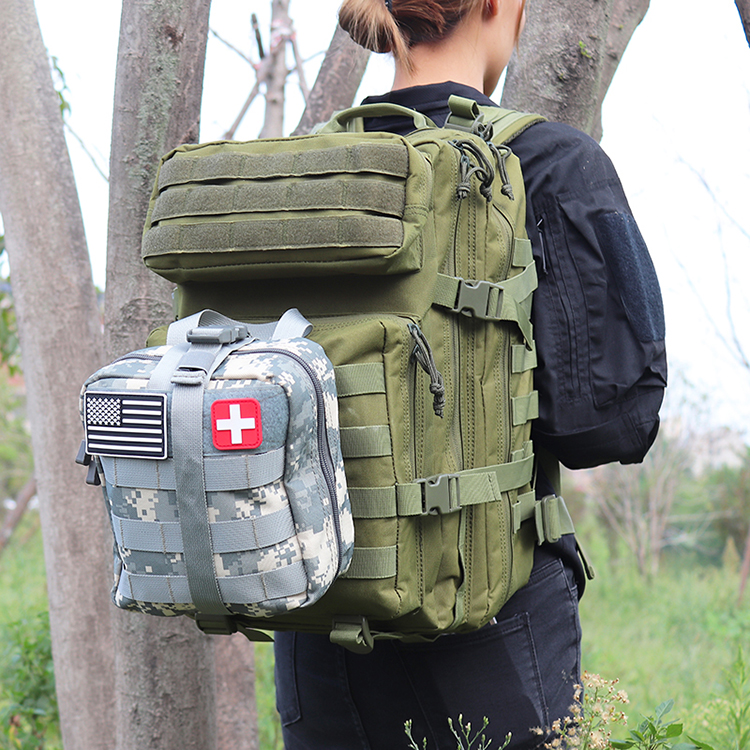 Sac tactique, trousse de premiers soins de survie pour Camping en plein air