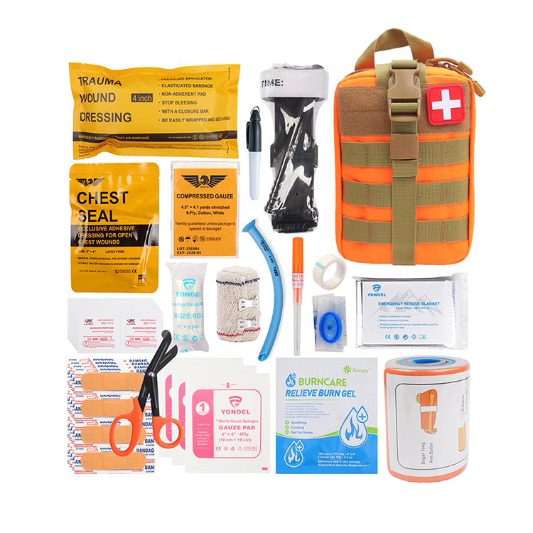 Kit de survie tactique IFAK Sac de trousse de premiers secours médical personnalisé