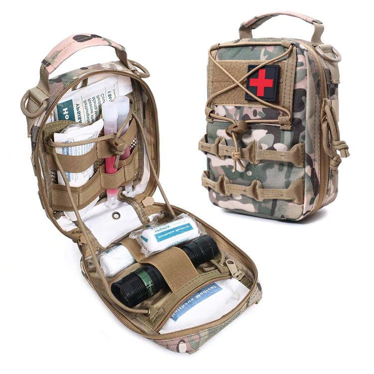 Trousse de premiers secours tactique, trousse de premiers secours pour sports de plein air, sac de survie en camping, trousse de premiers secours pour fournitures médicales