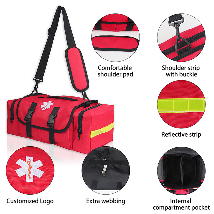 Trousse à outils de premiers secours en cas de traumatisme, fournitures médicales d'urgence, trousse à outils de survie en cas de catastrophe naturelle