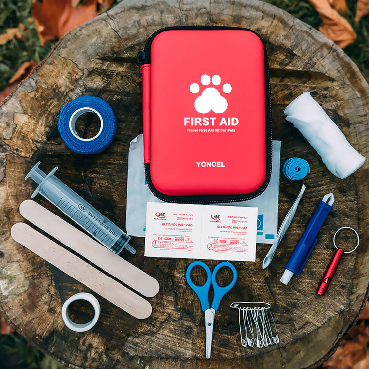 Trousse de premiers secours pour animaux de compagnie, sac de premiers secours de haute qualité pour chien et chat