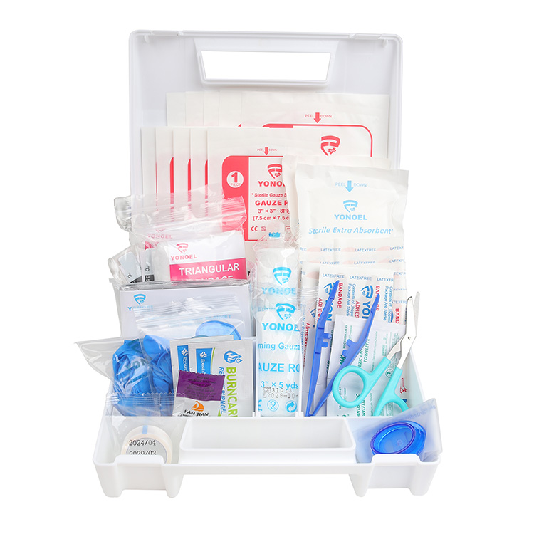 Boîte en plastique de trousse de premiers secours médicale portative