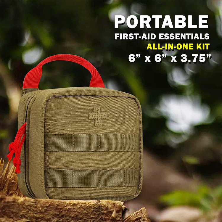 Sac tactique militaire, Kit de survie de premiers secours pour les Sports de Camping en plein air