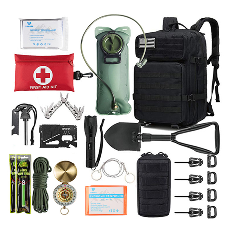 Trousse à outils de survie professionnelle, boîte de premiers secours d'urgence Portable multifonctionnelle pour Camping et aventure en plein air