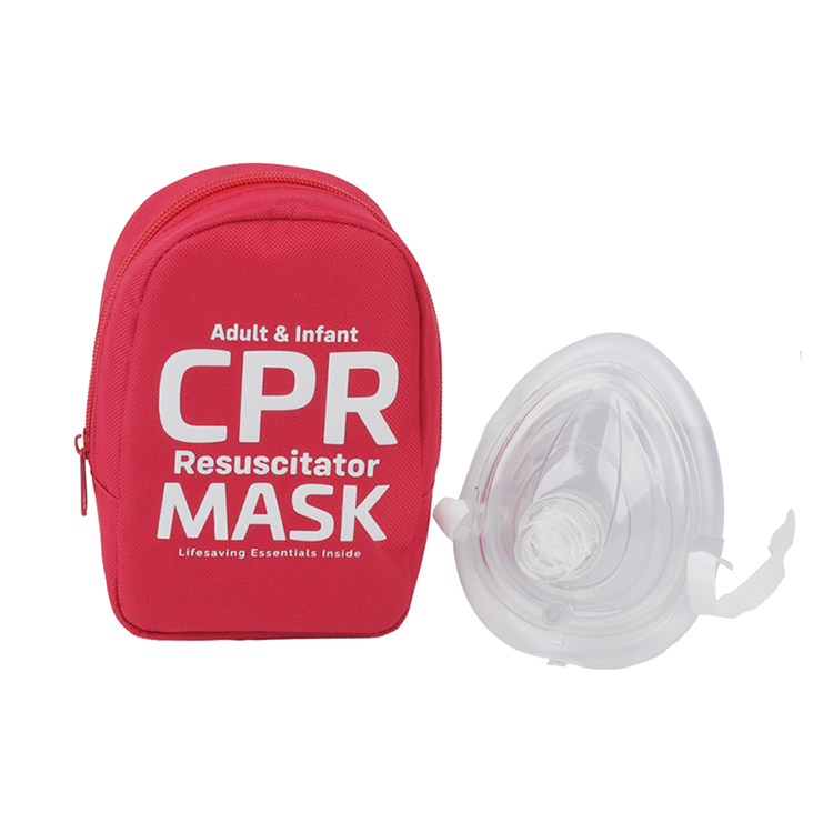 Pack médical de masques de RCR pour adultes et nourrissons, kits combinés, dispositifs de premiers secours, kit scientifique médical d'urgence