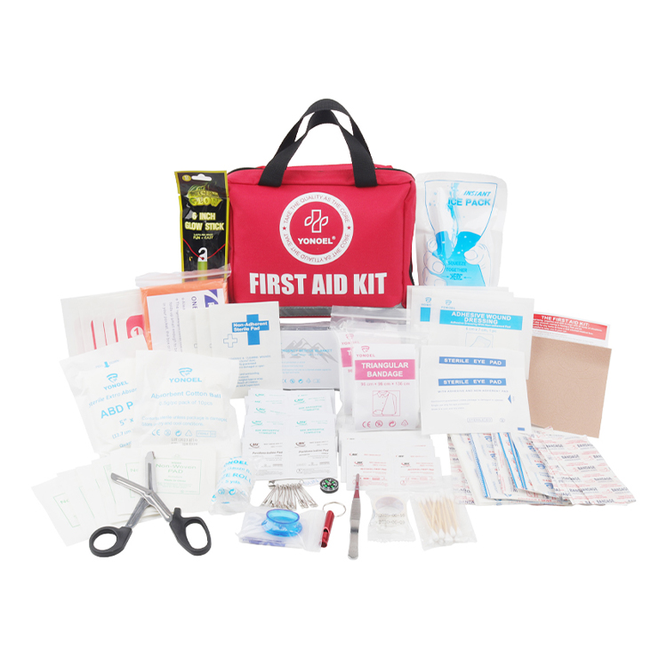 Trousse de premiers secours professionnelle Oxford rouge, sac médical pour la maison, la voiture, le travail d'urgence, le Camping, la chasse et la randonnée en plein air