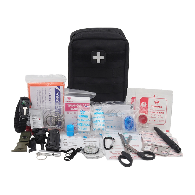 Trousse de premiers secours EMT, pochette médicale IFAK, sac de traumatologie d'urgence tactique Molle pour Camping, maison, voiture, randonnée, chasse