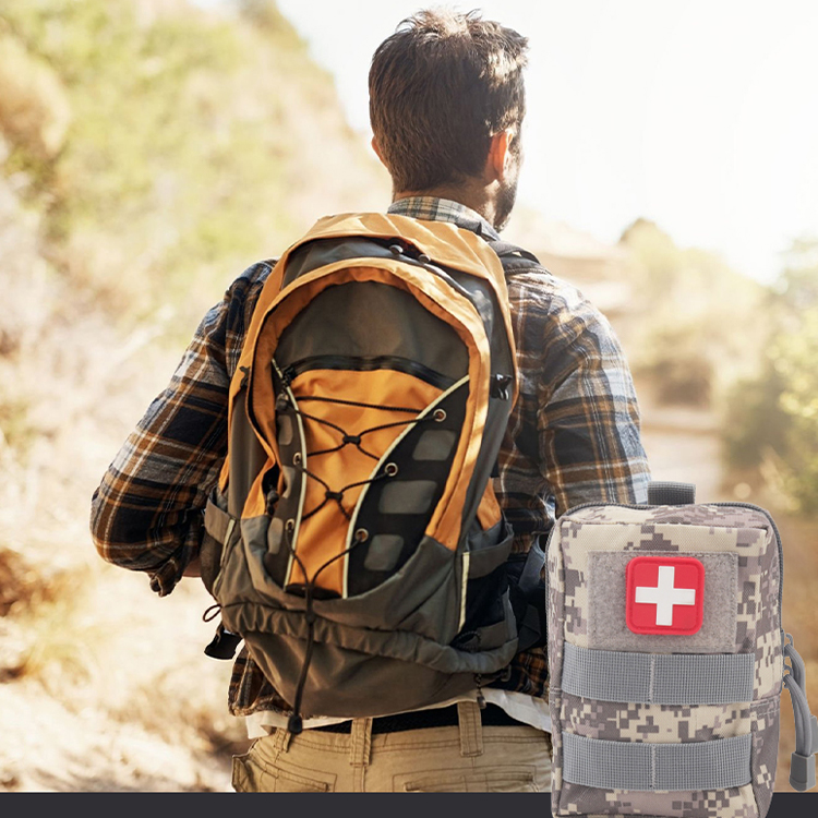 Mini trousse de premiers secours étanche et Durable pour Sport de plein air, équipement médical détachable, pochette Molle IFAK, randonnée Camping, offre spéciale