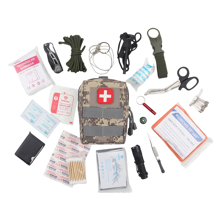 Mini trousse de premiers secours étanche et Durable pour Sport de plein air, équipement médical détachable, pochette Molle IFAK, randonnée Camping, offre spéciale