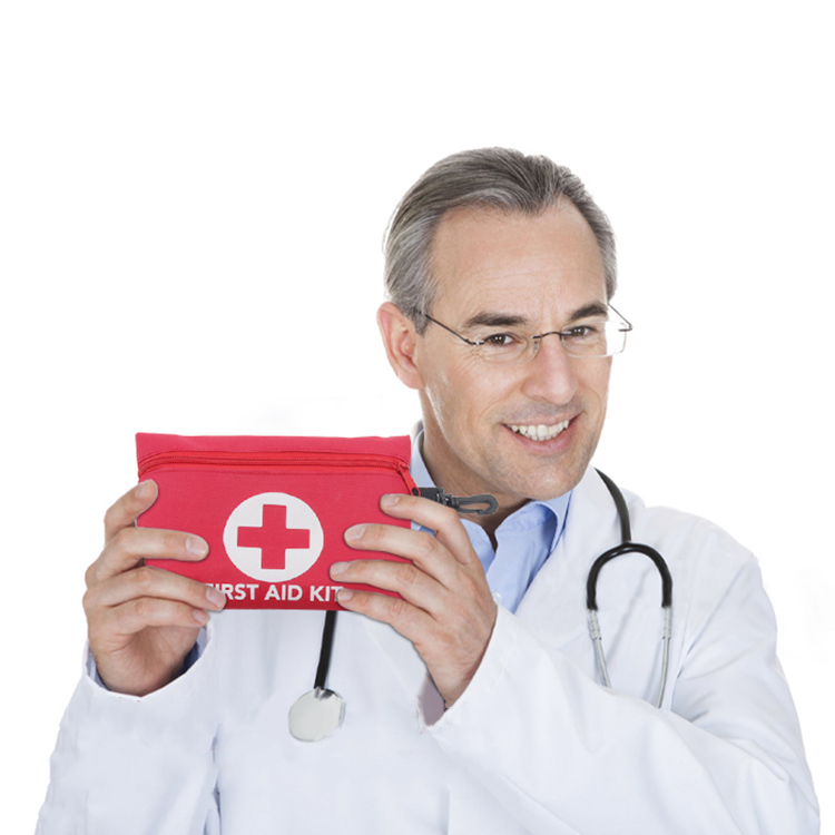 Mini trousse de premiers soins médicale Portable 20x14cm, trousse de premiers soins d'urgence pour voyage sportif, pour voiture, maison, bureau, en cadeau