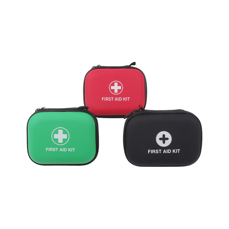 Petite trousse médicale à coque rigide et durable, trousse de premiers secours étanche en EVA, fournitures pour cadeau, maison, sport, voiture, randonnée
