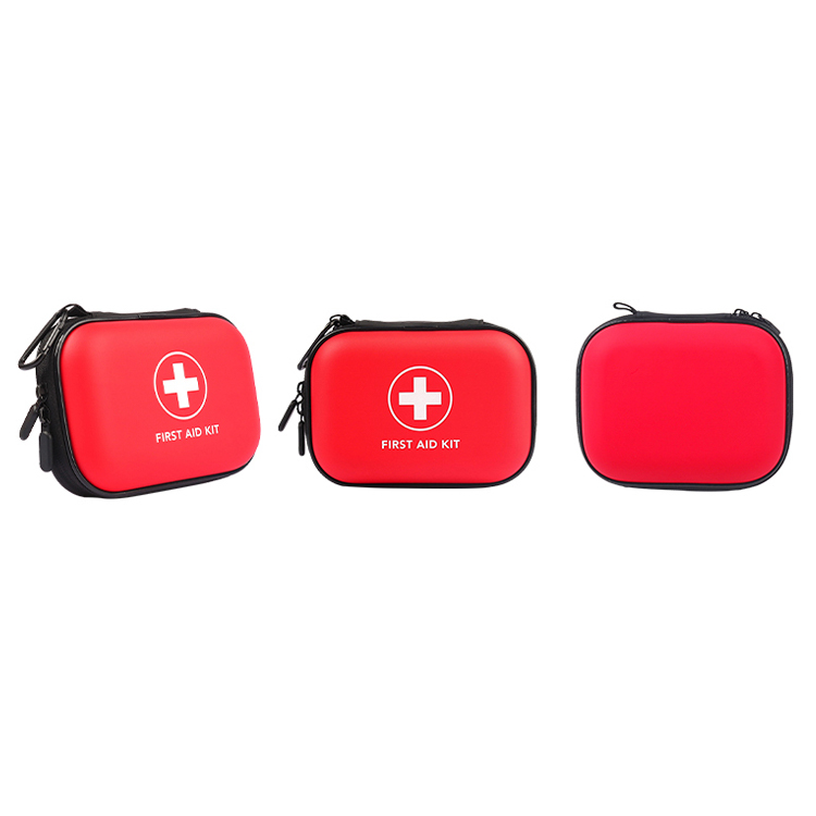Petite trousse médicale à coque rigide et durable, trousse de premiers secours étanche en EVA, fournitures pour cadeau, maison, sport, voiture, randonnée