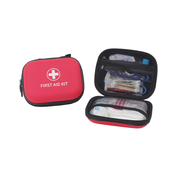 Petite trousse médicale à coque rigide et durable, trousse de premiers secours étanche en EVA, fournitures pour cadeau, maison, sport, voiture, randonnée