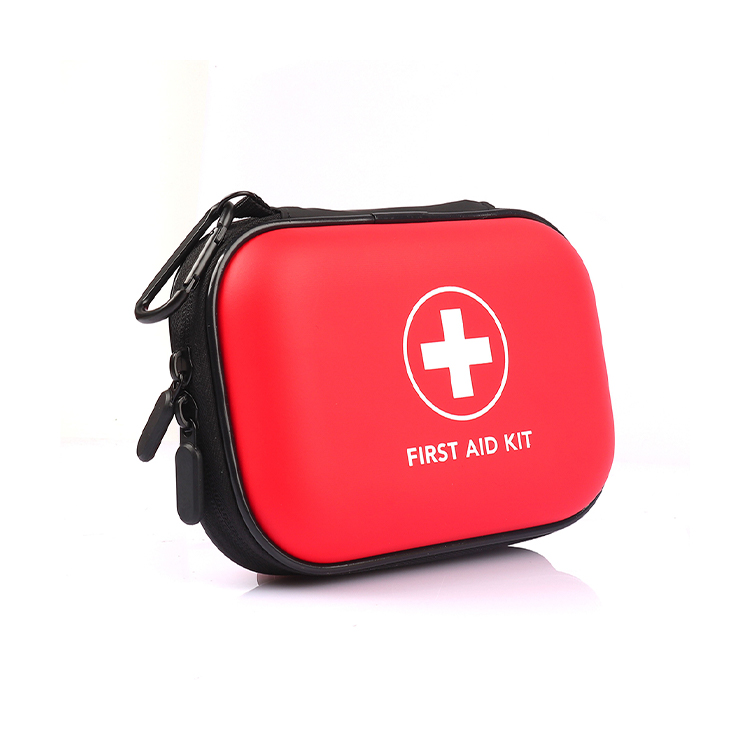 Petite trousse médicale à coque rigide et durable, trousse de premiers secours étanche en EVA, fournitures pour cadeau, maison, sport, voiture, randonnée