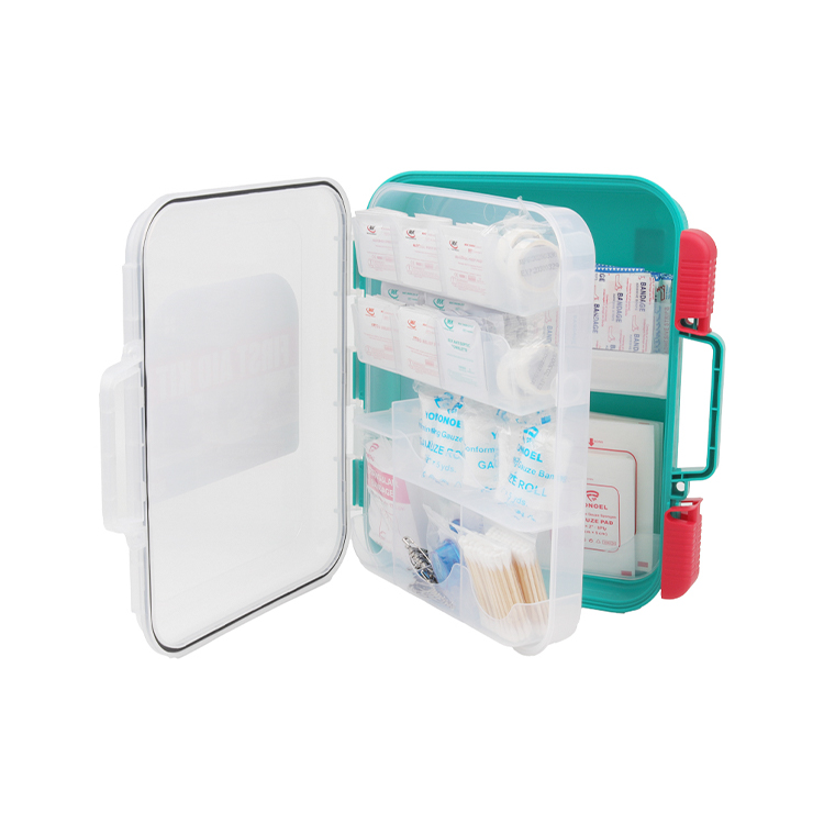 Trousse de premiers secours étanche, 358 pièces, trousse de premiers secours murale polyvalente de survie d