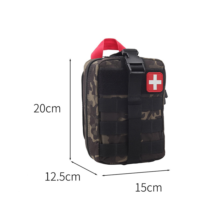 IFAK – pochette de trousse de premiers secours, pochette médicale tactique Molle, porte-plaque, sac de sauvetage médical Emt, pochettes de première médecine
