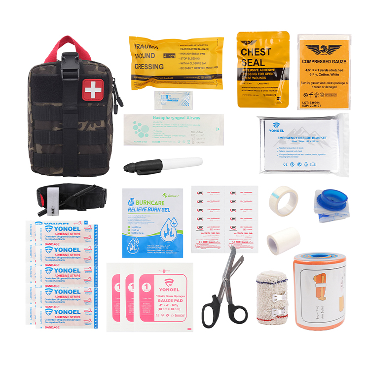 IFAK – pochette de trousse de premiers secours, pochette médicale tactique Molle, porte-plaque, sac de sauvetage médical Emt, pochettes de première médecine