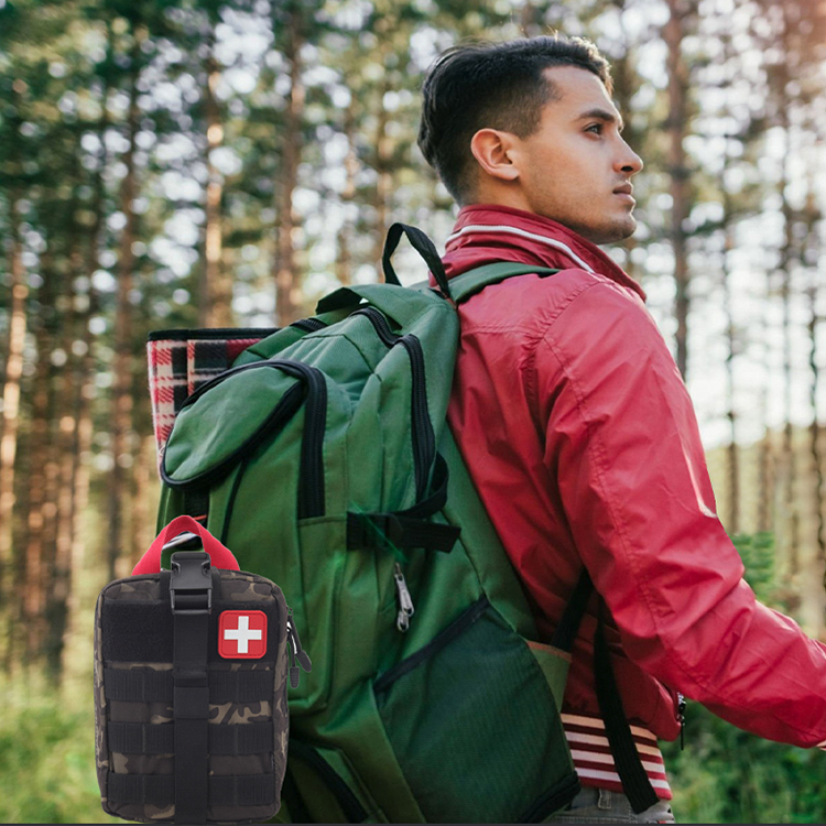 IFAK – pochette de trousse de premiers secours, pochette médicale tactique Molle, porte-plaque, sac de sauvetage médical Emt, pochettes de première médecine
