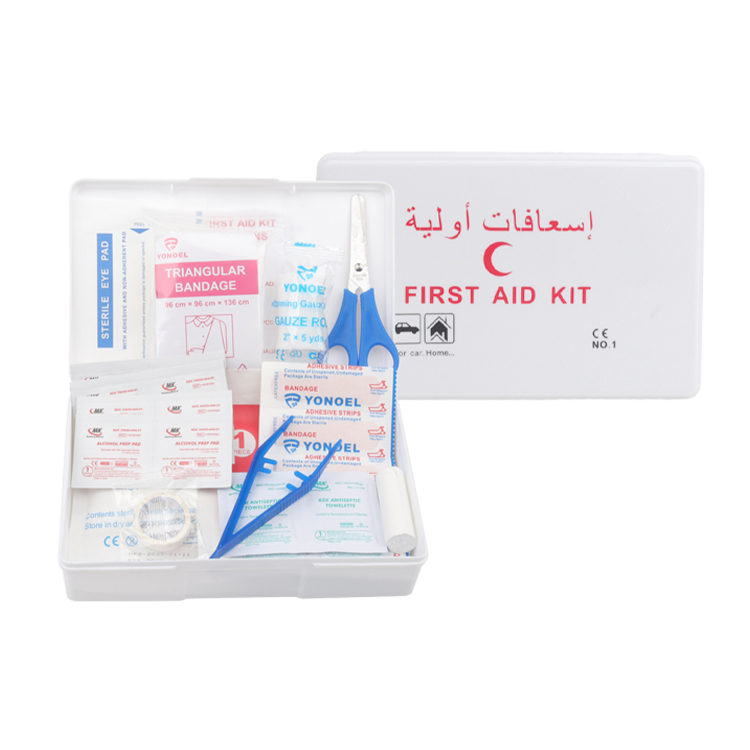 Trousse de premiers soins d'urgence portable pour le soin des plaies mineures, parfaite pour la maison, la voiture, les voyages, les essentiels du camping et la trousse d'urgence en plein air