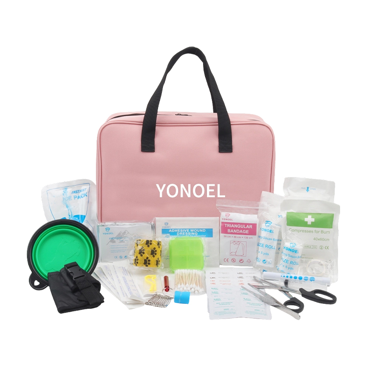 Trousse de premiers secours pour chien – Trousse de premiers secours pour animaux de compagnie, trousse d'urgence pour animaux de compagnie avec fournitures de premiers secours pour animaux de compagnie, pour la maison, le camping, la randonnée, les voyages