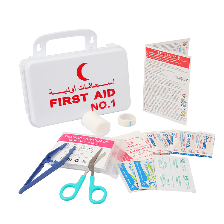 Trousse de premiers secours polyvalente, fournitures médicales professionnelles pour la maison et le bureau, idéale pour les urgences, l'école et les affaires