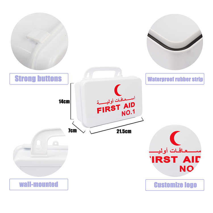 Trousse de premiers secours polyvalente, fournitures médicales professionnelles pour la maison et le bureau, idéale pour les urgences, l