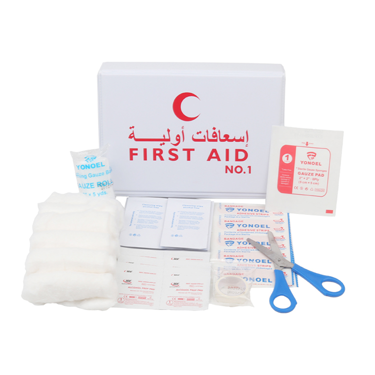 Coffret de premiers secours Portable en cuir, 26 pièces, Kit d