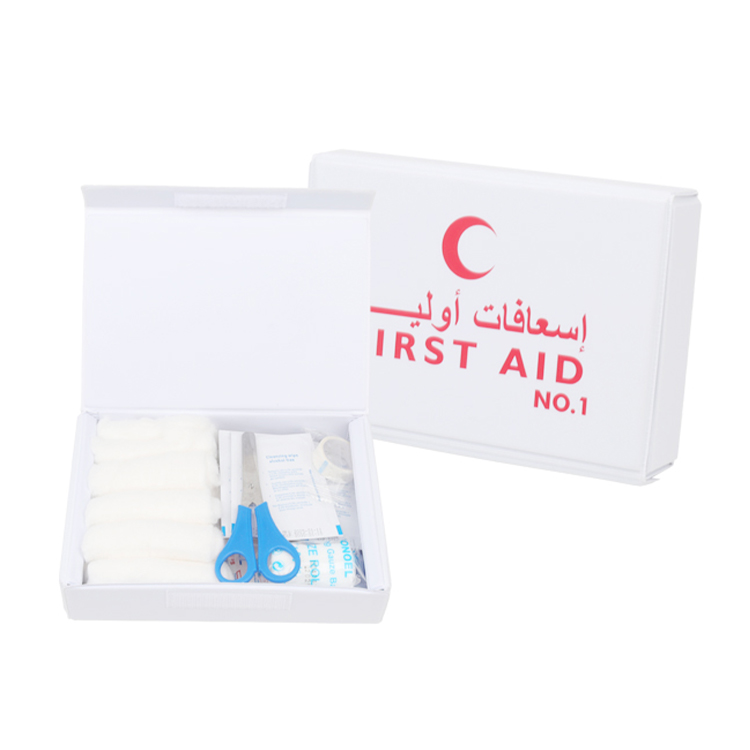 Coffret de premiers secours Portable en cuir, 26 pièces, Kit d